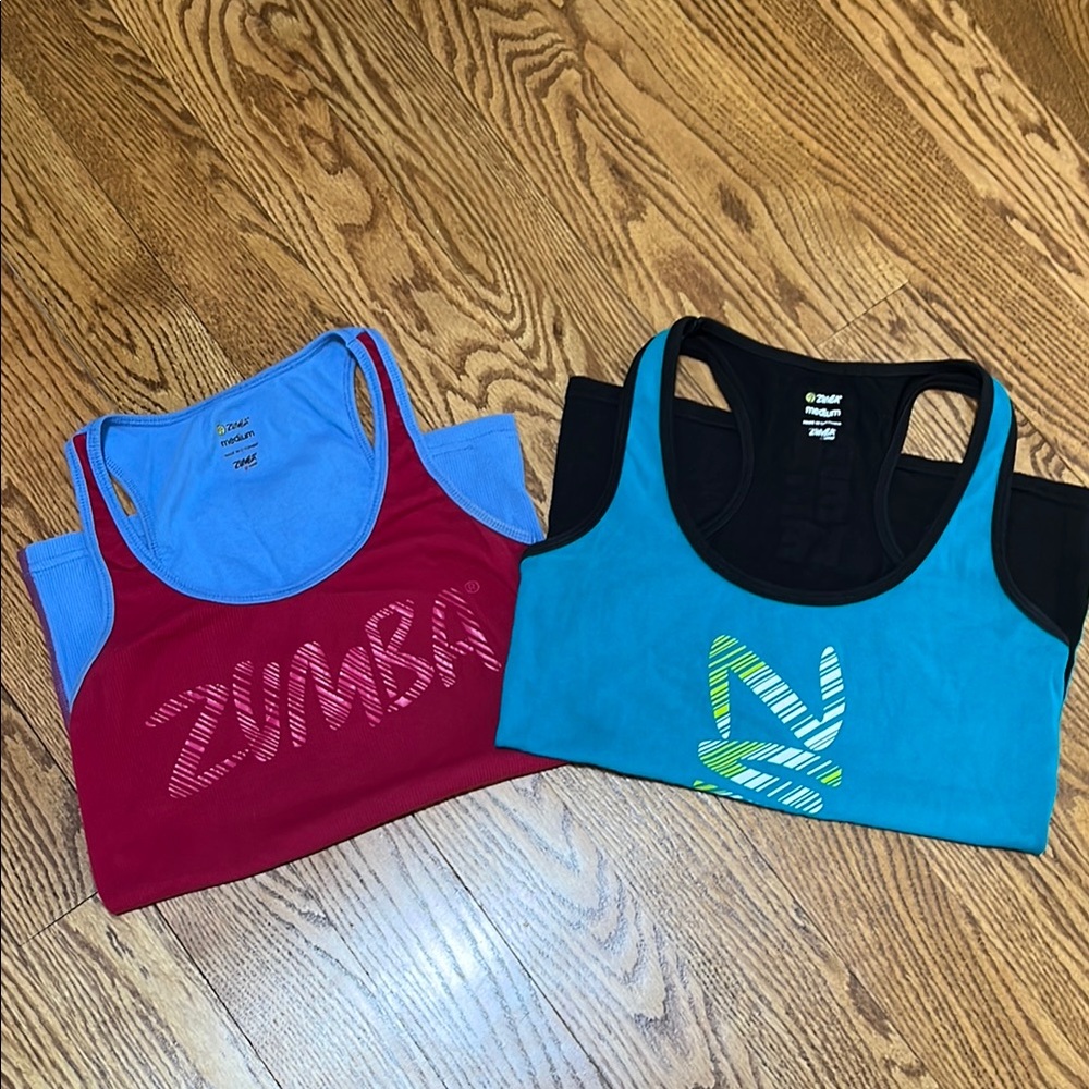 Zumba tank top / shirt Lot Size Medium